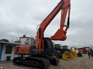 Excavatrice sur chenilles hydraulique Doosan DX210 d'occasion, 21 tonnes, pour travaux de construction lourds et terrassement, à vendre - Product Image 3