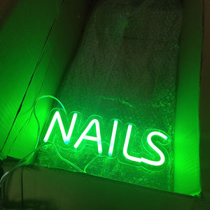 Letrero de Neón con Esenciales de Belleza, Letrero de Neón para Spa, <span class=keywords><strong>Uñas</strong></span> y Labiales, Letras de Neón para Esteticistas, Letreros para Paredes de Spas - Product Image 3