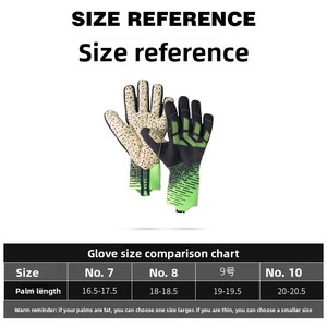 Gants <span class=keywords><strong>de</strong></span> Foot d'Entraînement Professionnels pour Adultes et Enfants, Nouvelle Marque, Latex Épais et Respirant, Style <span class=keywords><strong>Gardien</strong></span> <span class=keywords><strong>de</strong></span> <span class=keywords><strong>But</strong></span> - Product Image 5