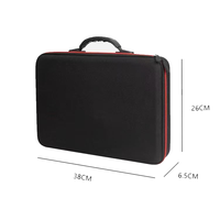 Étui de rangement portable en EVA pour Mahjong OEM/ODM, sac de transport léger et pratique pour les jetons de Mahjong et accessoires, boîte de protection