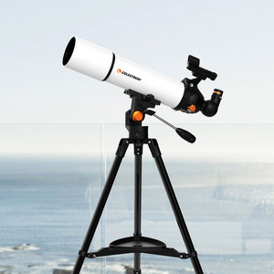 Telescopio astronómico para niños, Refractor de alcance de apertura de 80mm, de 500mm longitud Focal, Sky watcher, vista de estrella, Libra 805AZ - Product Image 4