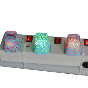 Chargeur mural Portable étanche à LED, avec lumière colorée, pour voyage, adaptateur de puissance, prise américaine, pour Samsung Note 8, <span class=keywords><strong>iPhone</strong></span> <span class=keywords><strong>7</strong></span>, 8 <span class=keywords><strong>Plus</strong></span> - Product Image 3