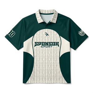 Maillot de football rétro en polyester et élasthanne, personnalisé, respirant, séchage rapide, style vintage, t-shirts de sport - Product Image 1