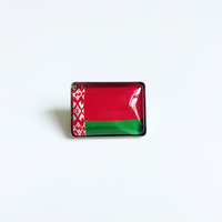 Badge en émail personnalisé avec le drapeau autrichien, broche en métal pour la fête nationale et cadeau souvenir