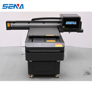 Impresora plana de inyección de tinta UV A1 A2, boquilla <span class=keywords><strong>Epson</strong></span> Dual 60*90cm, barniz LED de 6 colores para camisetas personalizadas, zapatos, funda de teléfono de madera, vidrio, PVC - Product Image 3