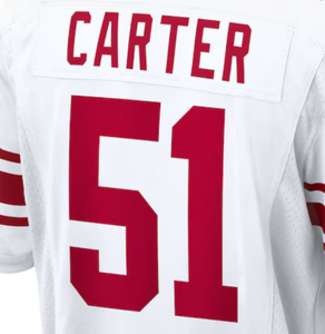 2024 mới khâu áo bóng đá mỹ New York 44 skattebo 51 Carter 1 nabers - Product Image 3