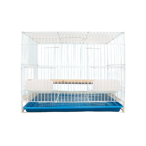 กรงนกโลหะพับได้แข็งแรงทนทาน ปี 2026 ขายส่ง พกพาสะดวก จัดเก็บได้ที่บ้าน - Product Image 3