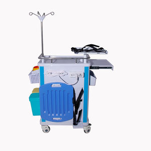 중국 제조 병원 장비 ABS 플라스틱 의료 응급 트롤리 - Product Image 6