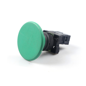 Botón Pulsador de Emergencia de Plástico de 22 mm y 16 A con Forma de Hongo - Product Image 1