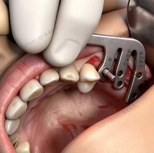 Kit de guides pour implants dentaires, localisateur de positionnement oral, règle de positionnement pour le perçage, règle d'angle, outils d'implantation dentaire pour dentiste - Product Image 5