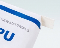 Sac à valve en LDPE durable résistant à la chaleur de 25 kg avec bec verseur pour l'emballage de granulés de polyuréthane thermoplastique (TPU) imprimé sur mesure