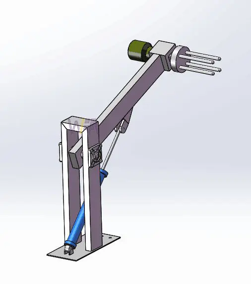 Thiết kế tốt dê giết mổ dòng thủy lực cừu ẩn puller cho Lamb abattoir thiết bị