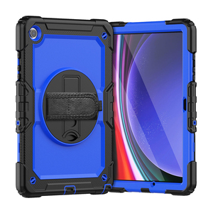 Funda con Soporte Giratorio 360° a Prueba <span class=keywords><strong>de</strong></span> Golpes para <span class=keywords><strong>Tablet</strong></span> <span class=keywords><strong>Samsung</strong></span> Tab A9 8.7 X110 X115 - Product Image 2