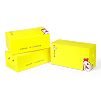 ZJPACK vente en gros de boîtes en papier blanc biodégradables et recyclés avec logo personnalisé pour poulet frit