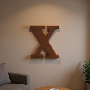 Ilan Lettera Decorativa in Legno X 15Cm per Decorazione Murale - Product Image 3