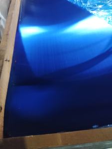 מראה מוברש נירוסטה סליל כחול ואקום צבע ציפוי שכבת ציפוי מוברש לסיים נירוסטה לקישוט המסעדה קישוט - Product Image 3