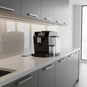 Cafetera Inteligente de Fácil Mantenimiento, Totalmente Automática, con Programa de Limpieza Integrado, Altura del Boquilla Ajustable, 1450W de Alta Potencia - Product Image 5