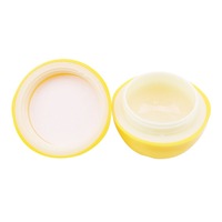 Zalfpotje Lege Plastic Cosmetische Container Perzik Peer Lemon Apple Fruit Vorm Pot Fruit Crème Lege Fles Reizen Draagbare