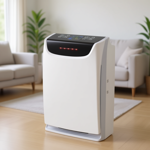 Purificateur d'air domestique avec filtre HEPA, contrôle numérique, minuterie, affichage de la qualité de l'air, sur pied - Product Image 2