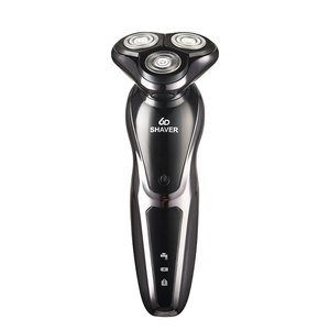 Afeitadora Rotativa para Hombre, Triple Cuchilla, Impermeable, Recargable por USB, Inalámbrica, Portátil, para el Hogar, para el Cuidado de la Barba, Afeitado con Triple Cuchilla - Product Image 6