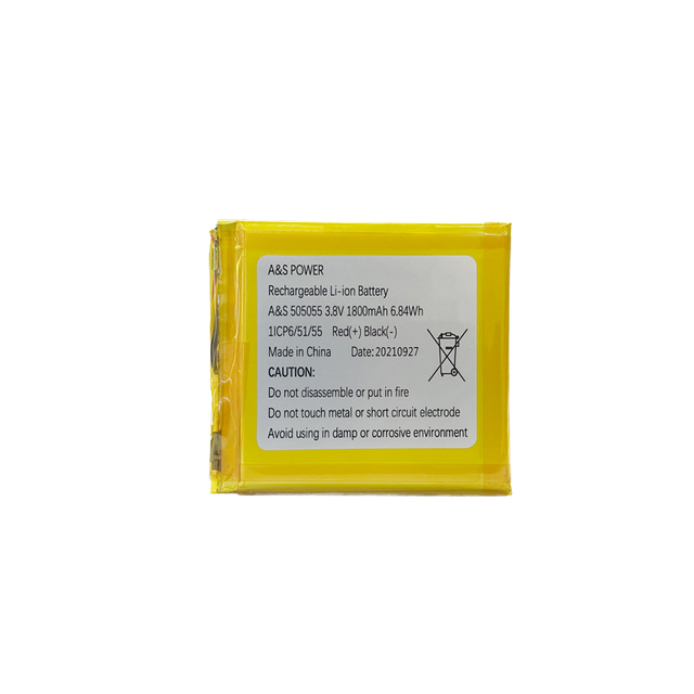 Small Rechargeable 3.7V Lithium Polymer Battery 502540 502248 802035 602535 702040 3.7v 500mah  With PH Connector