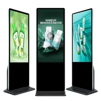 지면 서 있는 LCD 디지털 방식으로 구조 매우 높은 수직 광고 기계 터치스크린 전시 중국 텔레비젼 가격