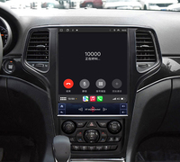 Krando 12.1' Autoradios Android style Tesla pour Jeep Grand Cherokee 2014-2020 CarPlay sans fil Android Auto Wifi BT QLED DSP
