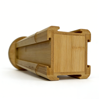 Distributeur de capsules de café en bambou naturel avec base ronde pour un accès facile aux capsules de café