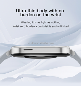 Sw01 Trend Nieuwe Ultra Dunne Smart Watch 2.04 "Muziek Hartfrequentie Vierkante 2.04" Amoled Bt Call Fashion Smartwatches - Product Image 2