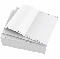 Rouleau de papier autocopiant 2 plis en promotion, papier de reçu NCR blanc et jaune 75x75mm, papier de caisse personnalisé pour TPV de marché