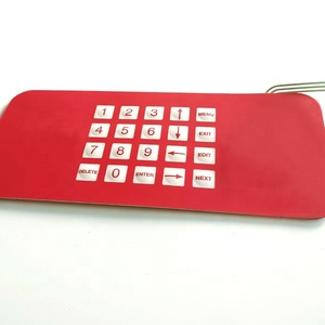 Bàn Phím Màng In Tự Làm Theo Yêu Cầu Của Nhà Máy Bàn Phím Cong Bàn Phím Điện Có Nút In - Product Image 5