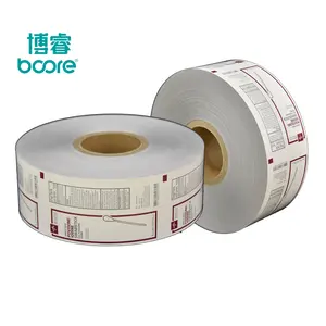 Cleaning Products Packaging Aluminum Foil Composite Paper for Sterile Alcohol Prep Pad Clean Swab Povidone Iodine /BZK Wipes
