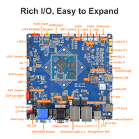 Placa de Desarrollo Liontron Android Linux RK3568, OpenWRT A55, HDMI2.0, Puerto de Red Gigabit de 2.5G, Arquitectura Arm, GPIO