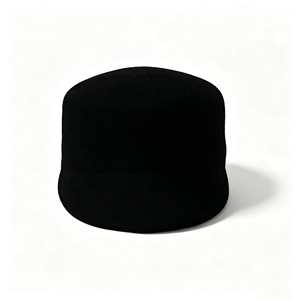 Sombrero de Pescador Plano de Fieltro de Lana de Lujo Estilo Francés Otoño Invierno 2026 para Mujer - Product Image 6