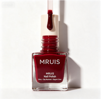 Vernis à ongles brillant MRUIS, résistant aux éclats, longue tenue, couleur élégante, pour manucure DIY à domicile, vernis à ongles classique pour femmes, vente en gros