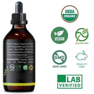 Huile de graines de <span class=keywords><strong>Moringa</strong></span> biologique 60 ml 100% pure pressée à froid non raffinée pour le soin de la peau du visage et la croissance des <span class=keywords><strong>cheveux</strong></span> Aceite De <span class=keywords><strong>Moringa</strong></span> Para La Cara - Product Image 2