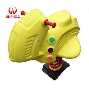 Caballito <span class=keywords><strong>de</strong></span> Madera con Resorte para Niños, Equipo <span class=keywords><strong>de</strong></span> Juegos al Aire Libre Comercial para Guarderías - Product Image 2