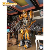 Kostum Maskot Robot LED Dewasa yang Dapat Dipakai, Laris Manis di Guangzhou Hebron, untuk Pesta Halloween dan Karnaval