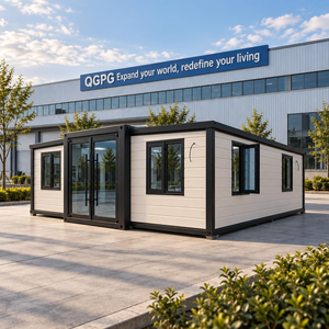 <span class=keywords><strong>Maison</strong></span> conteneur préfabriquée extensible 20ft 40ft, Bureaux mobiles portables, Bâtiment modulaire habitable - Product Image 1