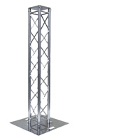 Support de scène en aluminium pour éclairage de DJ avec tour de plaque de base pour kiosque d'exposition