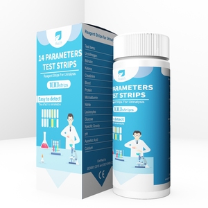 Nam Phi nước tiểu Strips <span class=keywords><strong>14</strong></span> tham số cho phân tích nước tiểu urinalysis Thuốc thử Strips - Product Image 2