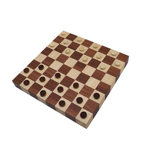 Tùy Chỉnh Handmade Rắn Bằng Gỗ Chuyên Nghiệp Cờ Vua Hộp Và Miếng Đặt Cờ 2 Trong 1 Kết Hợp Trò Chơi Cho Cổ Điển Cờ Bộ Quà Tặng - Product Image 5