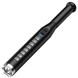 <b>Rechargeable</b> Flashlight Led Aluminum Alloy Dimmable Outdoor <b>Lighting</b> Emergency Baton <b>Torch</b> - Product Image 3