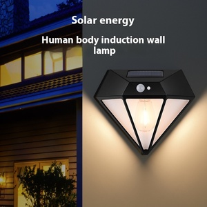 Tùy chỉnh ngoài trời COURTYARD LED năng lượng mặt trời vườn ánh sáng có thể sạc lại không thấm nước với cơ thể con người cảm ứng <span class=keywords><strong>IP65</strong></span> đánh giá bởi nhà máy - Product Image 4