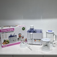 Witte En Zwarte High-Power Vier-In-Één Multifunctionele Elektrische Centrifugaalmolen Multifunctionele Juicer