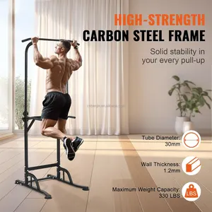 Pull Up Dip Station Voor Home Gym Krachttraining Fitness Workout Station Chin-Ups Push-Ups Pull-Ups Dip-Ups