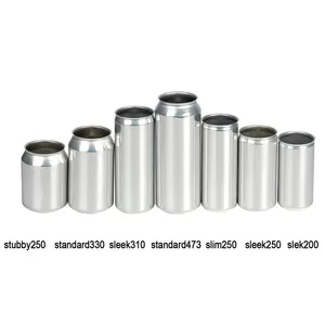 O destilado de alumínio pode fazer uso de alto desempenho para bebidas, latas padrão de 500ml