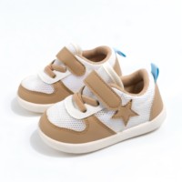 Vente en gros de baskets respirantes en mesh personnalisées pour enfants, chaussures légères pour la marche et la course en plein air pour enfants