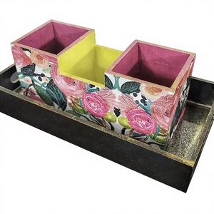 Porta Cubiertos de Bambú para Mesa de Comedor, Soporte para Cuchillos y Cucharas, Organizador Multiusos de Cubiertos, Vajilla de la India - Product Image 1