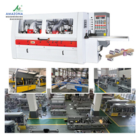 MB-623A Dégauchisseuse-Défonceuse Double Face à Table Coulissante pour Bois Massif, Largeur de Dégauchissage 230 mm, Moteur 54,75 kW, Facile à Utiliser